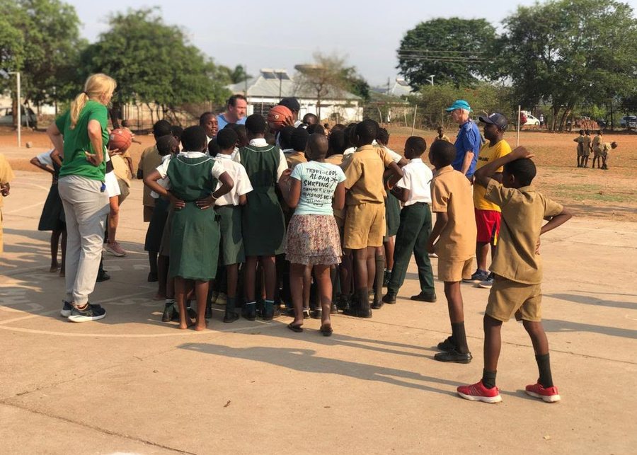 DK Tours connecting with members of a local community